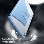 JETech Galaxy Tab S10 FE Plus Rotating Klf-Blue