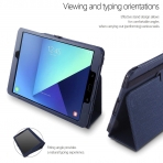 Poetic Galaxy Tab S3 Deri Stand Klf (9.7 in)-Navy