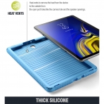 Poetic Galaxy Tab S4 TurtleSkin Serisi Klf (10.5 in)-Blue