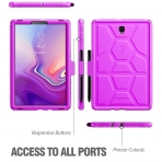 Poetic Galaxy Tab S4 TurtleSkin Serisi Klf (10.5 in)-Purple