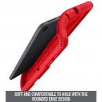 Poetic Galaxy Tab S6 Lite TurtleSkin Serisi Klf (10.4 in)-Red