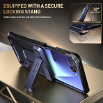 Poetic Galaxy Z Flip 7 Spartan Klf-Midnight Blue 
