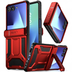 Poetic Galaxy Z Flip 7 Spartan Klf-Metallic Red