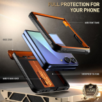 Poetic Galaxy Z Flip 7 Spartan Klf-Metallic Orange 