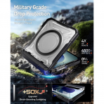 Poetic Galaxy Z Flip 8 MagSafe Darbe Korumal� K�l�f-Black/Clear