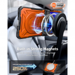 Poetic Galaxy Z Flip 8 MagSafe Darbe Korumal� K�l�f-Metallic Orange