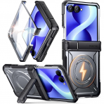 Poetic Galaxy Z Flip 8 MagSafe Darbe Korumal� K�l�f-Gun Metal
