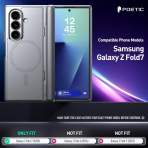 Poetic Galaxy Z Fold 7 Revolution Flex Klf-Silver Grey