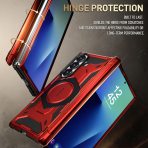 Poetic Galaxy Z Fold 7 Spartan Klf-Red