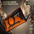 Poetic Galaxy Z Fold 7 Spartan Klf-Orange 