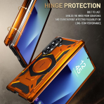 Poetic Galaxy Z Fold 7 Spartan Klf-Orange 