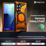 Poetic Galaxy Z Fold 7 Spartan Klf-Orange 