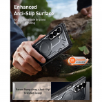 Poetic Galaxy Z Fold 8 Ultra MagSafe Standl� K�l�f-Gun Metal