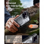 Poetic Google Pixel 11 Pro Fold Tam Korumal� K�l�f -Metallic Gun Metal