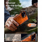 Poetic Google Pixel 11 Pro Fold Tam Korumal� K�l�f -Metallic Orange