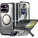 Poetic Google Pixel 11 Pro Fold Tam Korumal� K�l�f -Black Clear