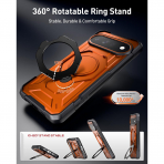 Poetic Google Pixel 11 Pro XL D�ner Standl� K�l�f-Metallic Orange