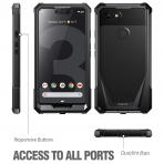 Poetic Google Pixel 3 XL Guardian Serisi Klf-Black