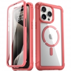 Poetic Guardian MagPro Serisi Apple iPhone 15 Pro Max Klf -Coral Pink