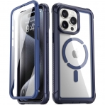 Poetic Guardian MagPro Serisi Apple iPhone 15 Pro Max Klf -Blue