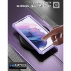 Poetic Guardian Serisi Galaxy S22 Klf (MIL-STD-810G)-Purple