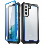 Poetic Guardian Serisi Galaxy S22 Klf (MIL-STD-810G)-Blue