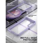 Poetic Guardian Serisi Galaxy S23 Klf (MIL-STD-810G)-Purple