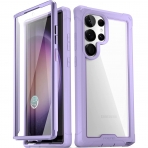 Poetic Guardian Serisi Galaxy S23 Ultra Klf (MIL-STD-810G)-Purple