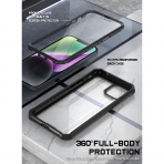 Poetic Guardian Serisi iPhone 14 Plus Darbeye Dayankl Klf-Green