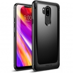 Poetic LG G7 ThinQ Karbon Fiber Dokulu Klf