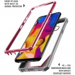 Poetic LG V40 ThinQ Guardian Serisi Klf-Pink