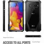 Poetic LG V40 ThinQ Guardian Serisi Klf-Black