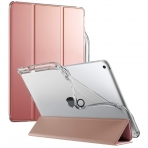 Poetic iPad Lumos X Serisi Kalem Blmeli Klf (10.2 in)-Rose Gold