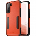 Poetic Neon Serisi Galaxy S22 Klf (MIL-STD-810G)-Orange