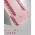Poetic Neon Serisi Galaxy S22 Ultra Klf (MIL-STD-810G)-Light Pink