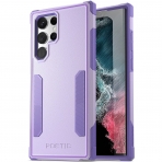 Poetic Neon Serisi Galaxy S22 Ultra Klf (MIL-STD-810G)-Purple