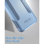 Poetic Neon Serisi Galaxy S22 Ultra Klf (MIL-STD-810G)-Sky Blue