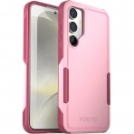 Poetic Neon Serisi Galaxy S24 Klf (MIL-STD-810G)-Light Pink