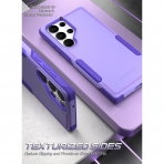 Poetic Neon Serisi Galaxy S23 Ultra Klf (MIL-STD-810G)-Purple