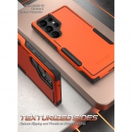 Poetic Neon Serisi Galaxy S23 Ultra Klf (MIL-STD-810G)-Orange