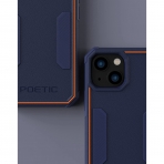 Poetic Neon Serisi iPhone 13 Mini Darbeye Dayankl Koruyucu Klf-Navy