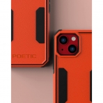 Poetic Neon Serisi iPhone 13 Mini Darbeye Dayankl Koruyucu Klf-Orange