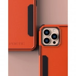 Poetic Neon Serisi iPhone 13 Pro Darbeye Dayankl Koruyucu Klf-Orange