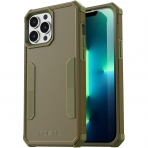 Poetic Neon Serisi iPhone 13 Pro Darbeye Dayankl Koruyucu Klf-Military Green