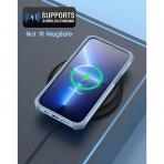 Poetic Neon Serisi iPhone 13 Pro Max Darbeye Dayankl Koruyucu Klf-Sky Blue