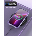 Poetic Neon Serisi iPhone 13 Pro Max Darbeye Dayankl Koruyucu Klf-Purple