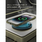 Poetic Neon Serisi iPhone 14 Pro Max Darbeye Dayankl Koruyucu Klf-Military Green