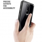 Poetic OnePlus 6 Guardian Rugged Bumper Klf-Black