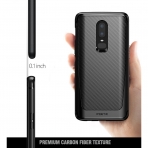 Poetic OnePlus 6 Karbon Fiber Dokulu Klf
