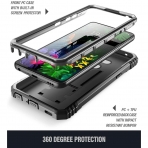 Poetic LG G8 ThinQ Revolution Serisi Klf (MIL-STD-810G)-Black